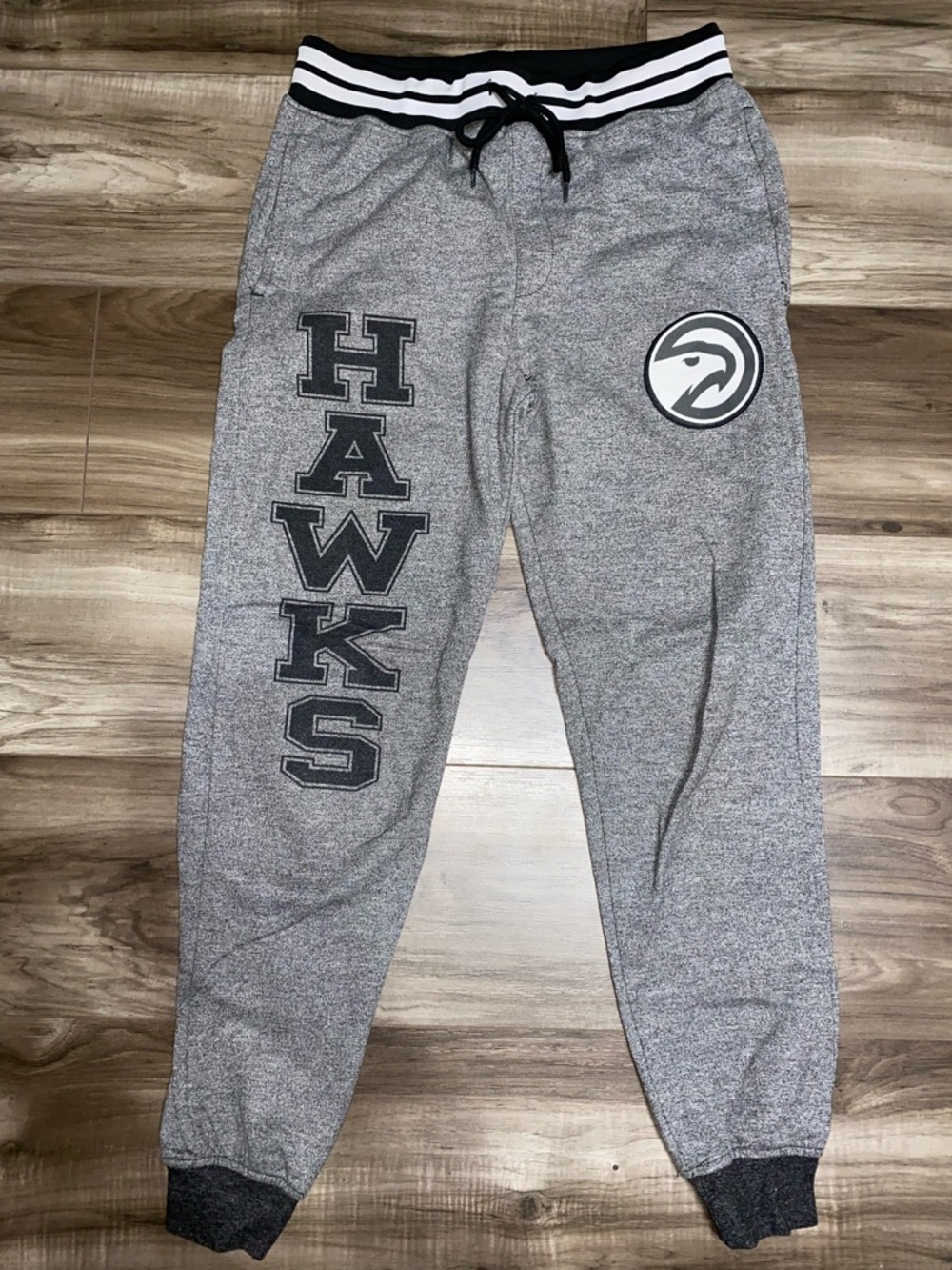 NBA Gray Hawks Logo Jogger Sweatpants